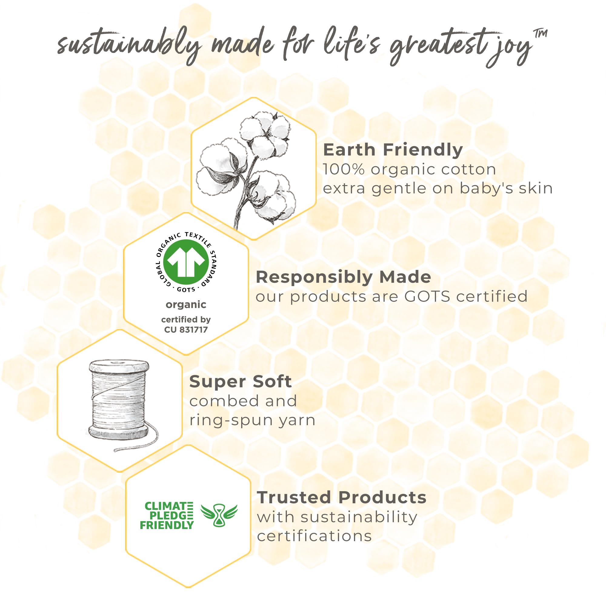 Burt's Bees Baby Bibs machine washable design ensures lasting softness and easy cleanup.