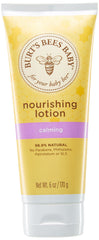 Burt's Bees Baby Nourishing Lotion calming bottle evokes peaceful bedtime routine