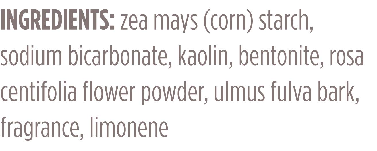Burt's Bees Baby Powder mild scent portrait hints at soothing aroma.