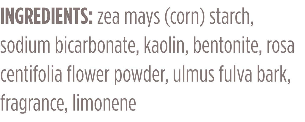 Burt's Bees Baby Powder mild scent portrait hints at soothing aroma.