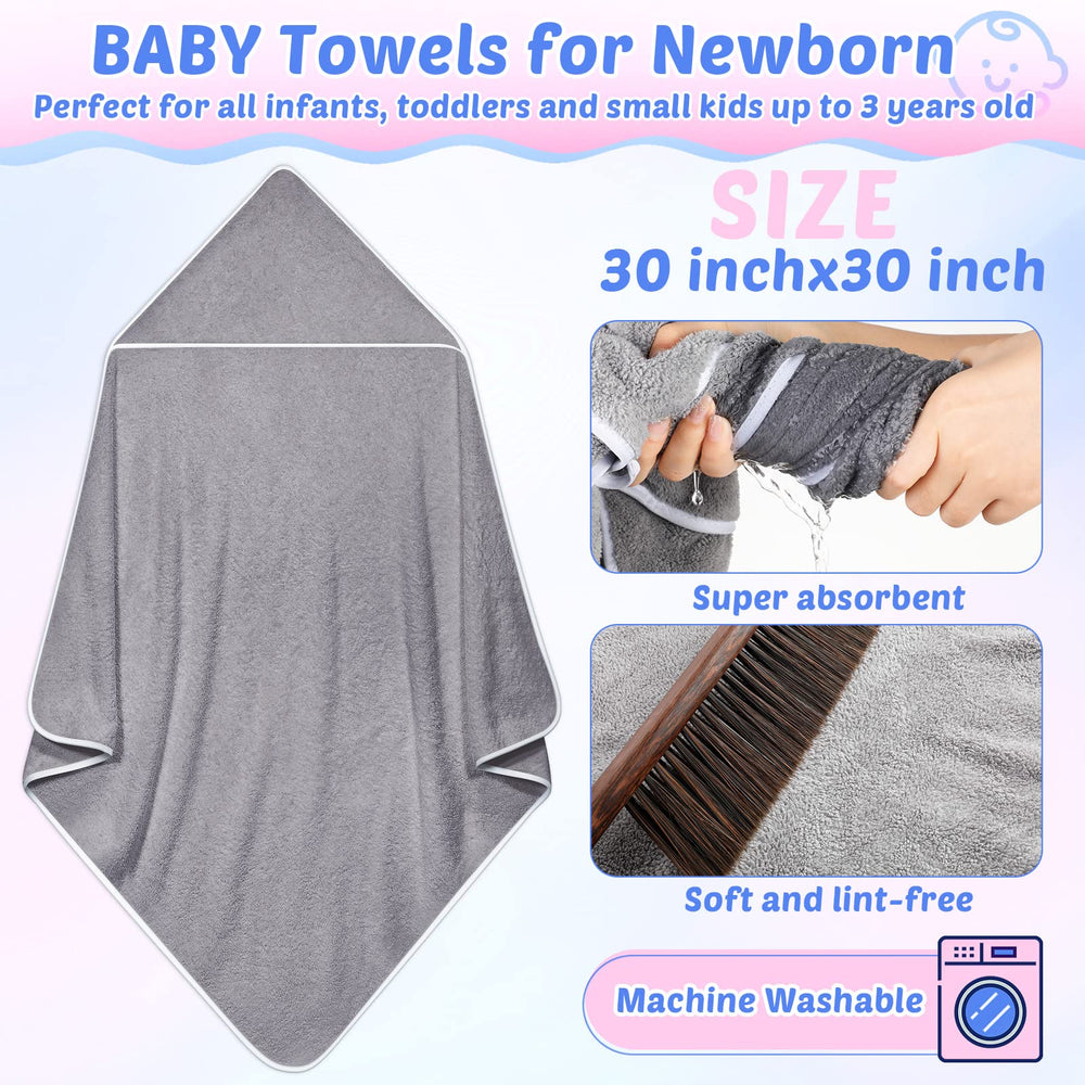 Buryeah baby washcloth 9.8x9.8 inch soft coral fleece for gentle cleansing.