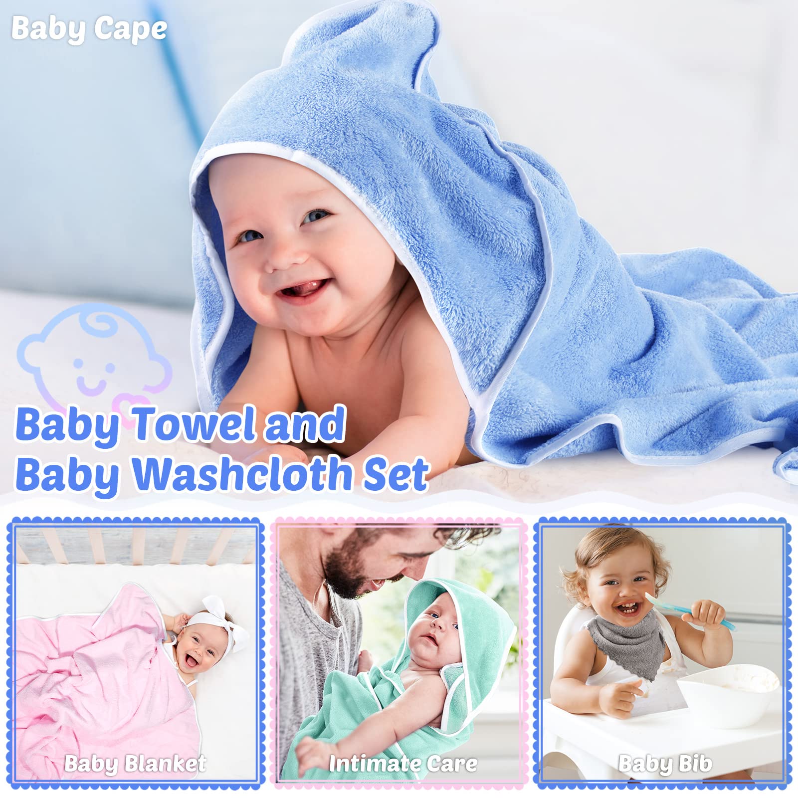 Buryeah towel used for pool or beach before drying off, keeping little one comfy.