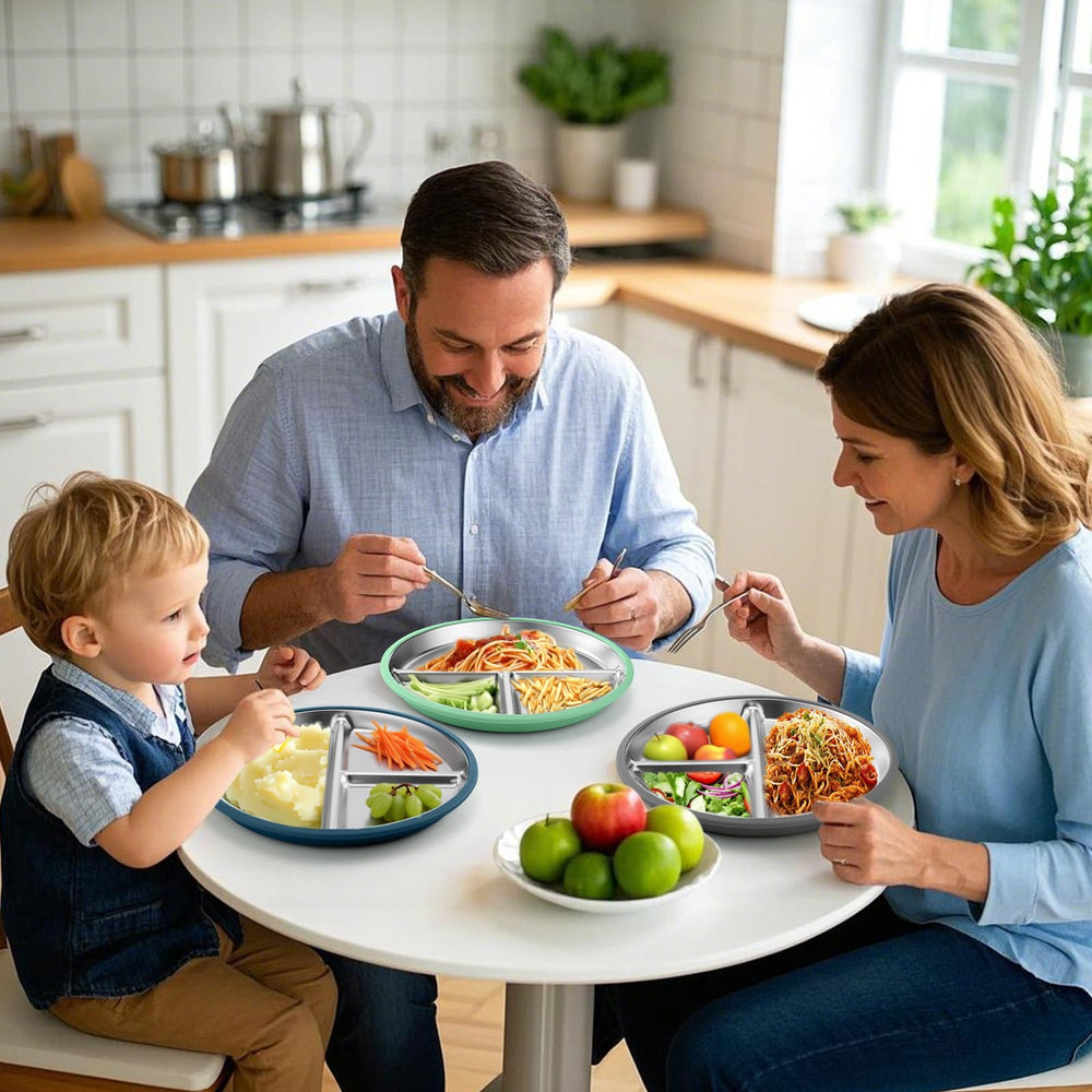 BUSOHA dishwasher-safe design simplifies cleanup after family meals