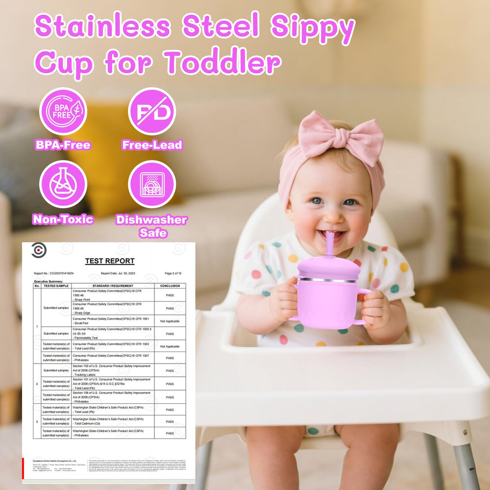 BUSOHA durable toddler cup designed for active play and travel.