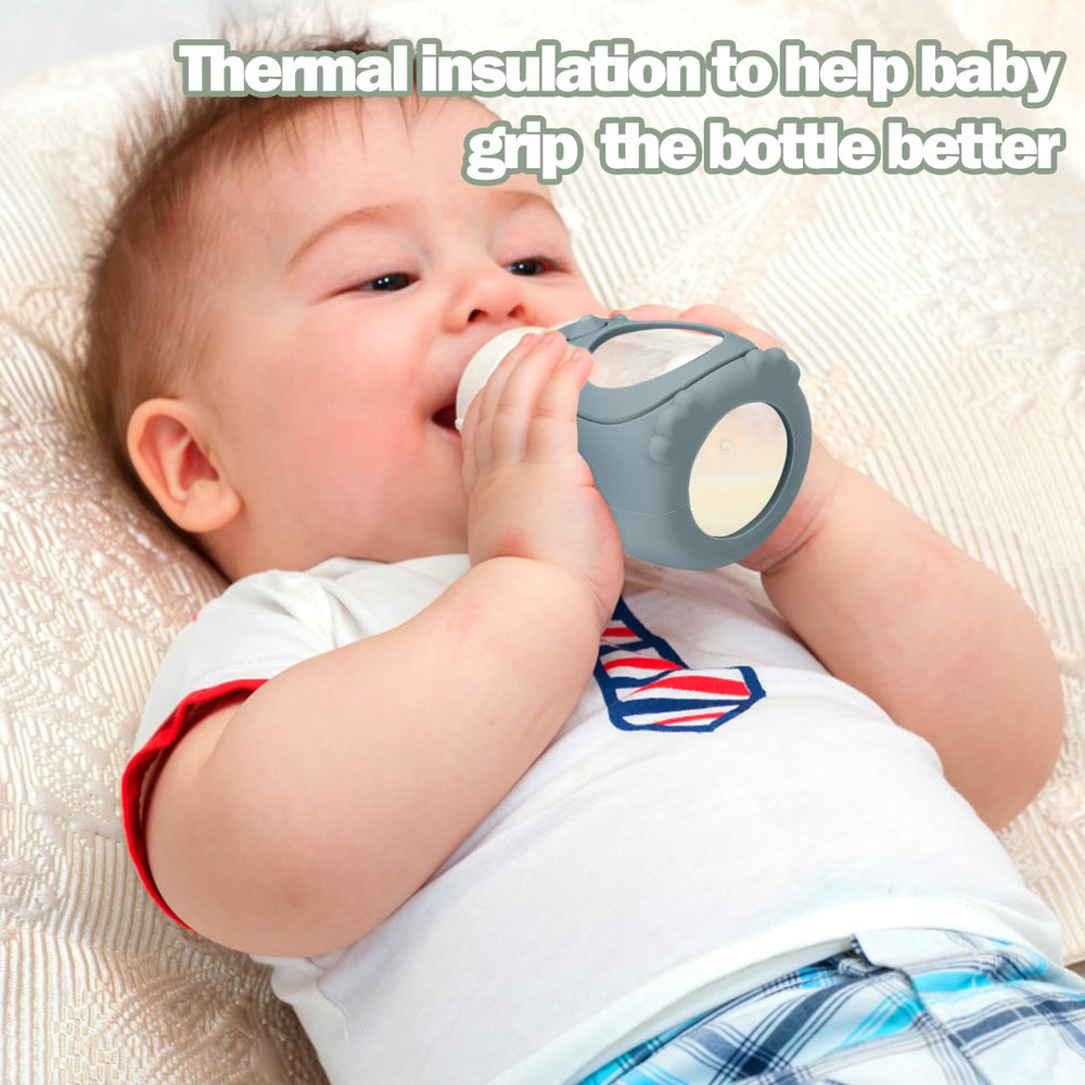 BUSOHA grip-friendly sleeve improves one-handed feeding and handling.