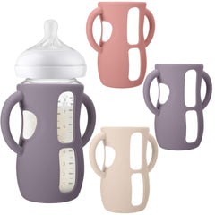 BUSOHA silicone sleeve for Avent bottle grip improves handling and reduces slips.