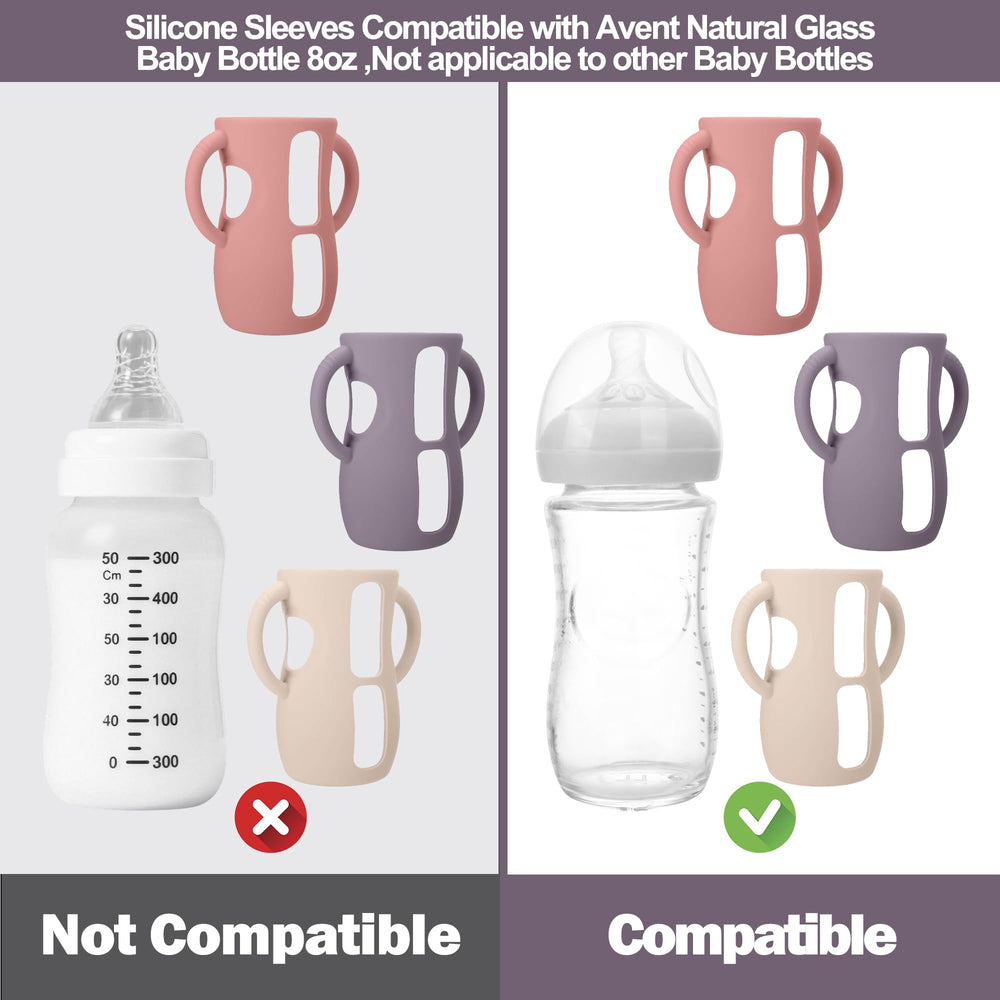 BUSOHA Avent bottle protection sleeve shields against drops and bumps.
