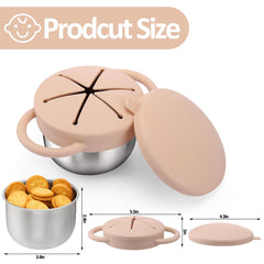 BUSOHA open-lid cup highlights easy access for tiny hands during meal prep.