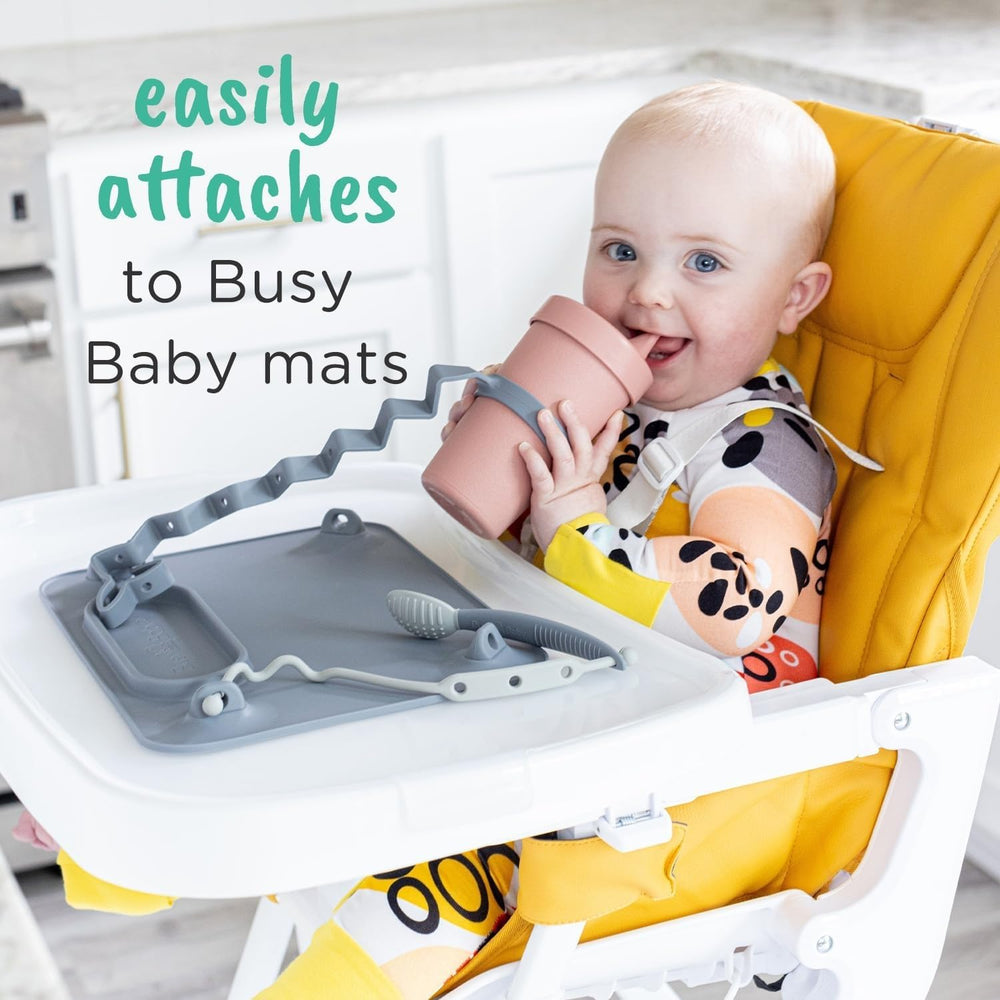 Busy Baby gift bag drawstring keeps essentials organized for gifting.