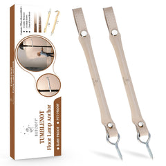 BUTOOTI Tumblenot floor-lamp-anchor wall-mount for safer lamp setup.