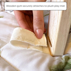 Butterfly + Bloom detachable Montessori toys encourage grasping and exploration