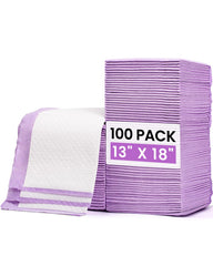 Buyockss baby changing pad 13x18 flatlay showing ultra-soft, leak-proof protection.