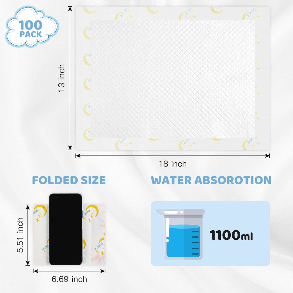 Buyockss baby changing pads 13x18 inch size for ample changing area