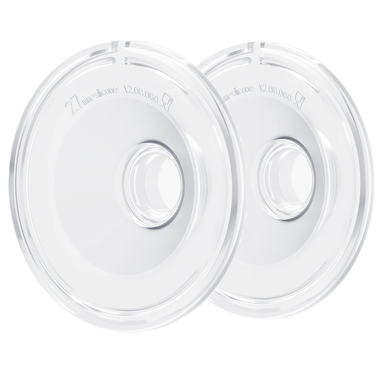 Bwcece 27mm flange insert close-up for comfortable S9 Pro wearable pumping