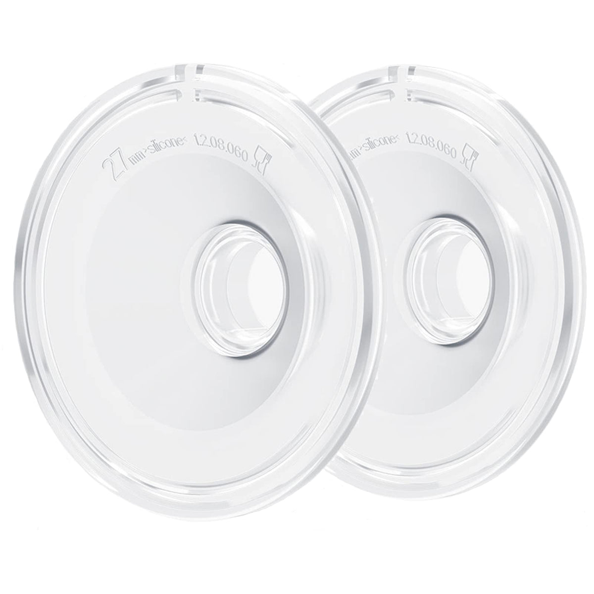 Bwcece 27mm flange insert close-up for comfortable S9 Pro wearable pumping