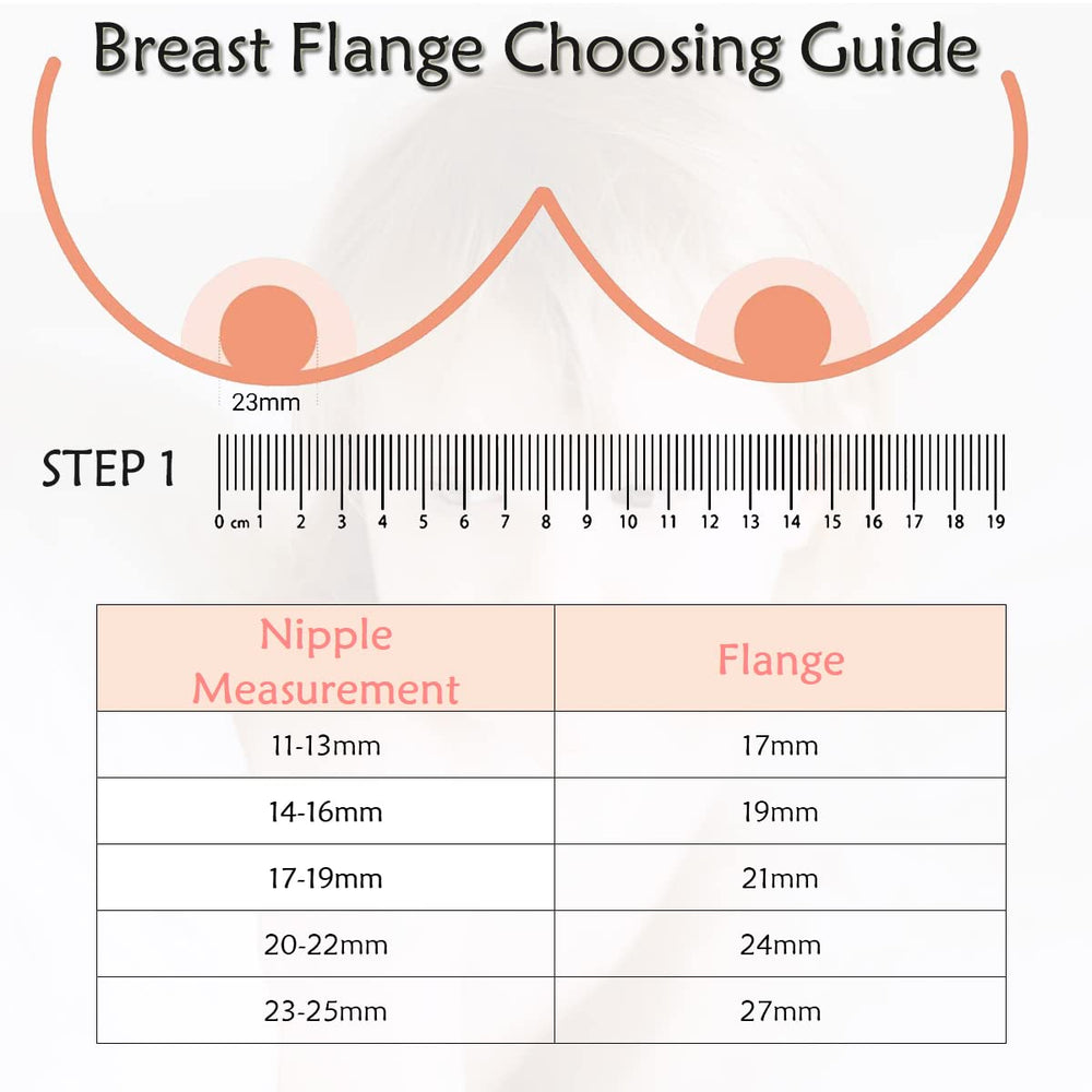 Bwcece flange insert BPA-free, safe material for hygienic nursing sessions.