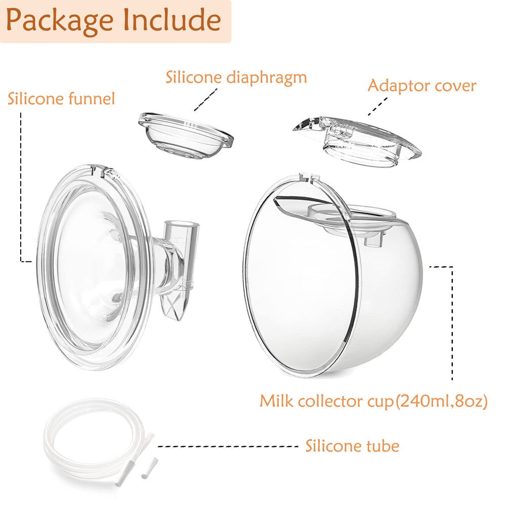 Bwcece Freemie compatibility enables discreet efficient milk harvesting.