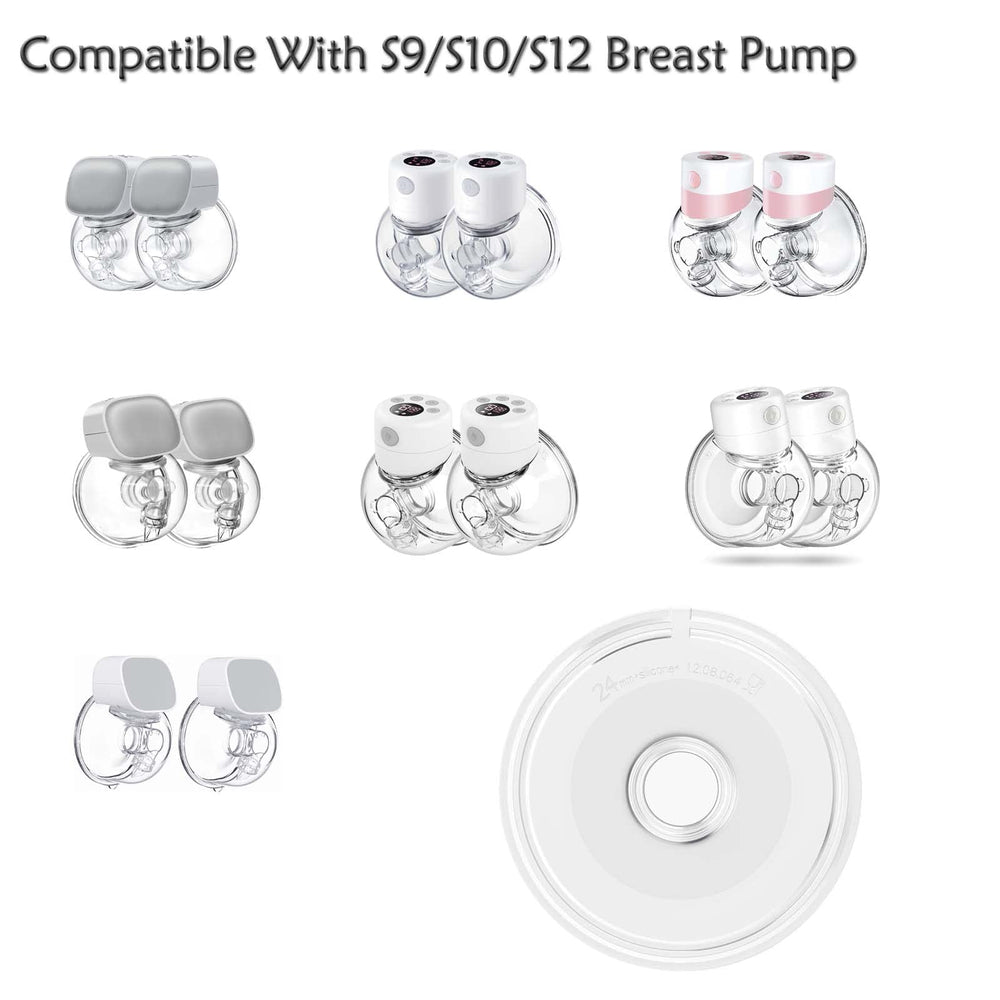 Bwcece washable pump parts for quick cleanup after use.