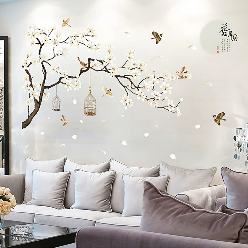 BWCXXZH 50x74 inch finish offers a bold floral statement for living spaces.