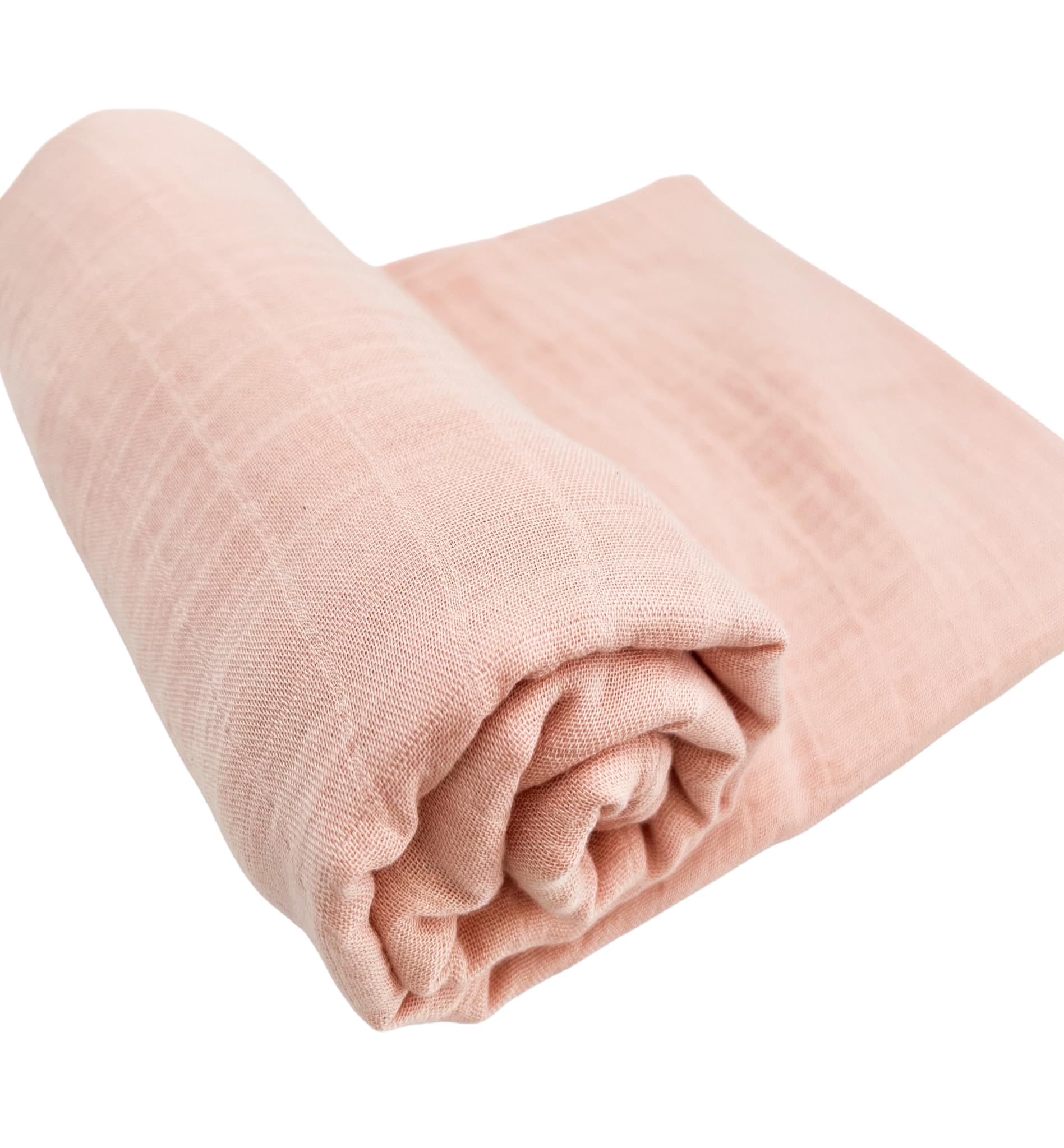 Baby Want Designs swaddle fabric texture close-up, bamboo viscose and organic cotton blend.