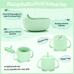 BXLL sippy cup with straw and lid prevents spills while drinking