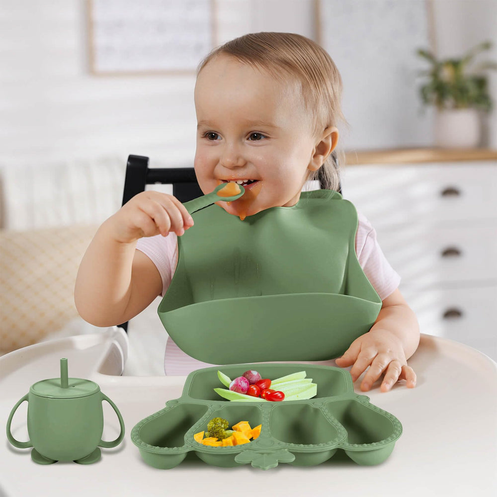 BXLL Baby utensils set with spoons and forks for tiny hands