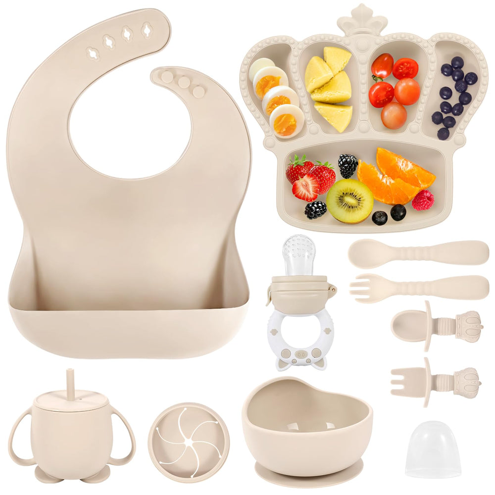 BXLL crown-shaped suction plate stays in place during meals