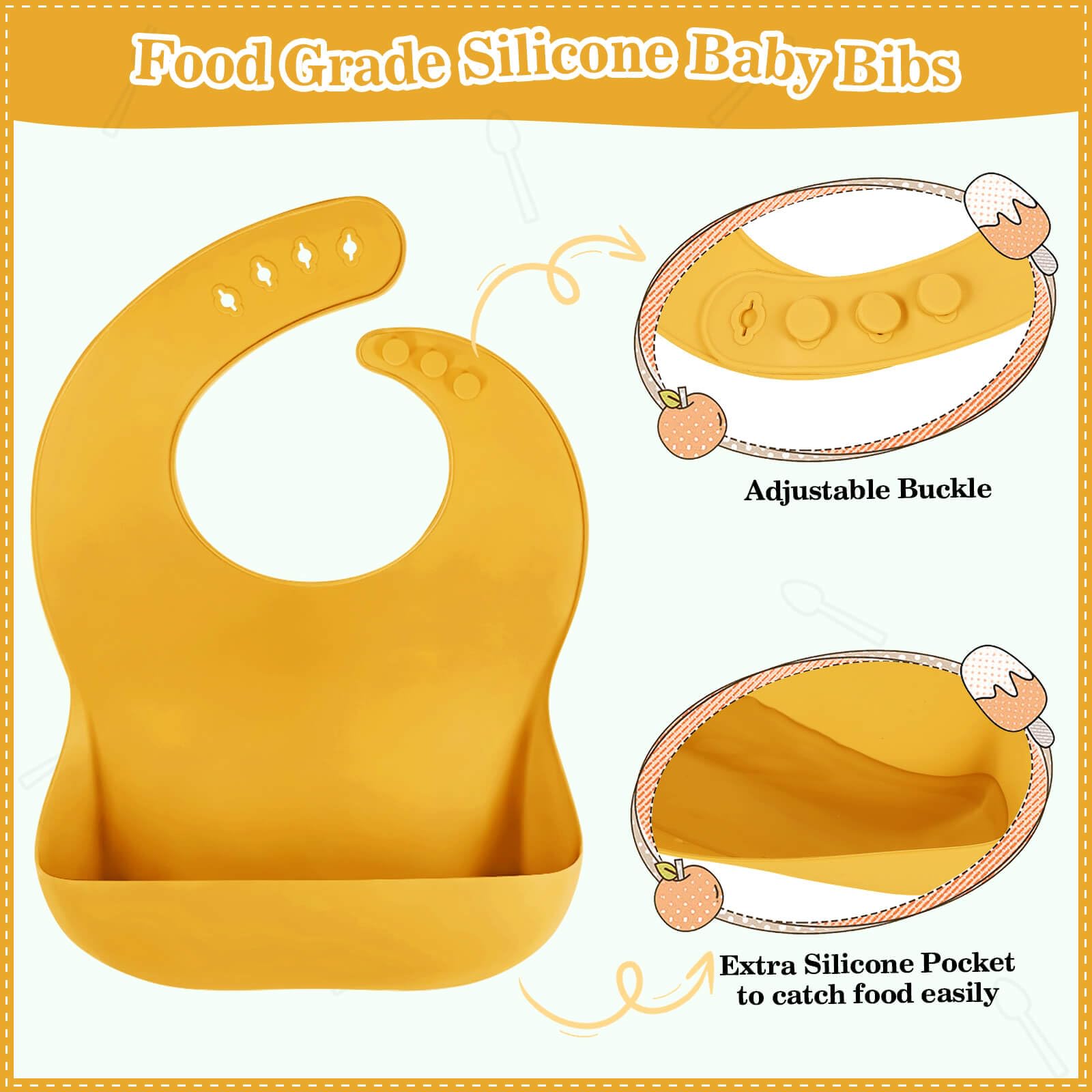 BXLL baby spoons and forks designed for tiny hands.