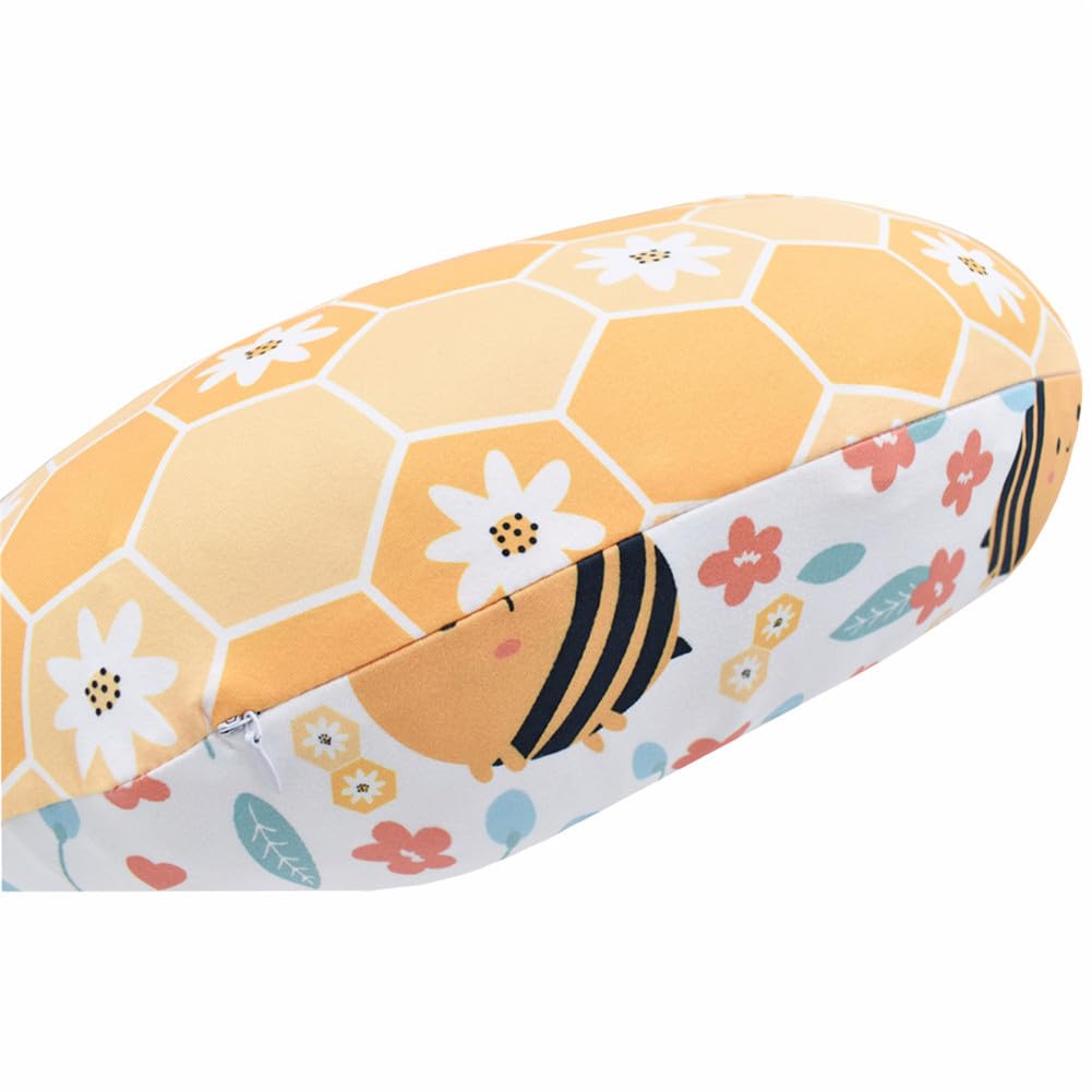 BxuanW easy slip-on and slip-off nursing pillow cover.