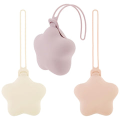 BXUYAOXMC silicone pacifier holder case – soft, durable storage for pacifiers.