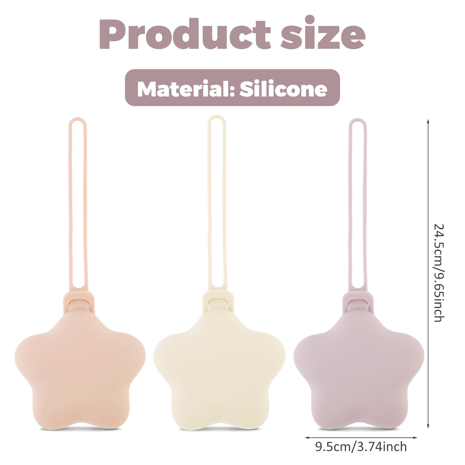 BXUYAOXMC versatile pacifier case – stores earphones, lip balm, and hair ties.