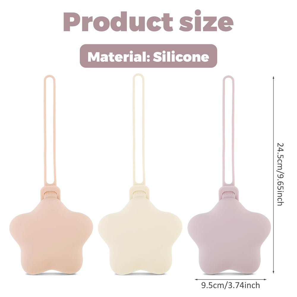 BXUYAOXMC versatile pacifier case – stores earphones, lip balm, and hair ties.
