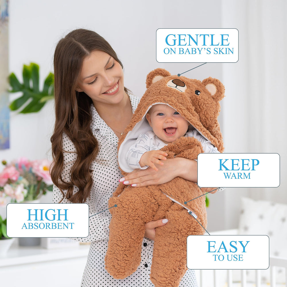 BYDOOO BD Bear hoodie design detail highlights warmth and secure wear