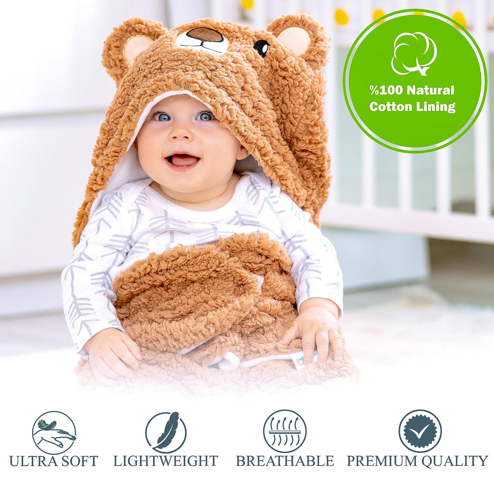 BYDOOO BD Swaddle soft fabric close-up shows plush, skin-friendly material