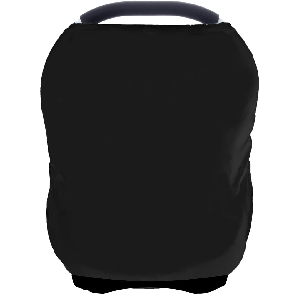ByeBye Calorie car seat cover shows soft stretch fabric for quick private feeds