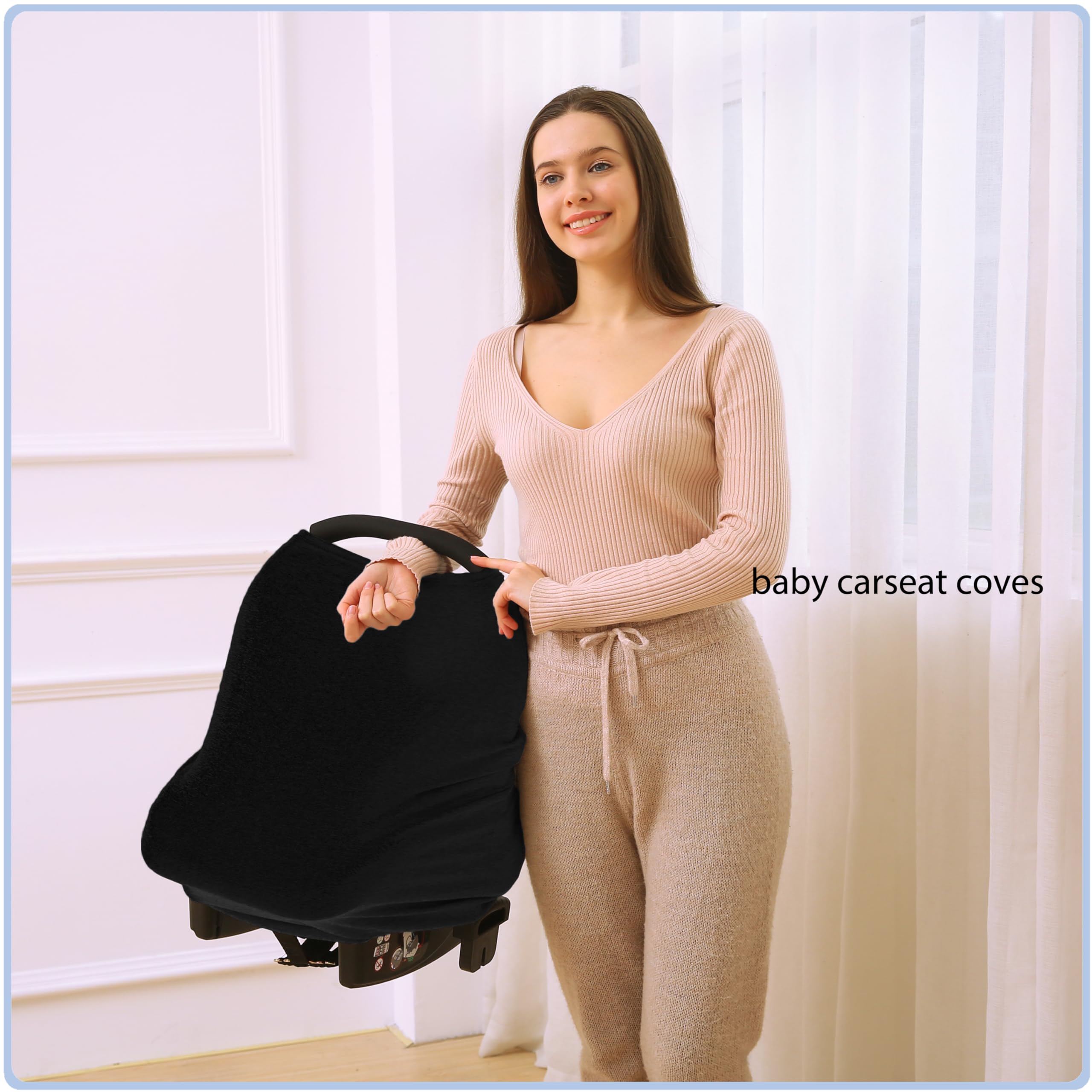 ByeBye Calorie nursing canopy provides breathable airflow during on-the-go feeds