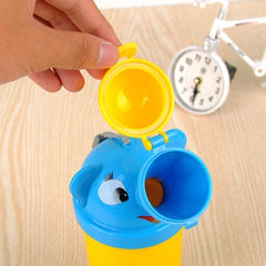 BYETOO portable potty urinal open-mouth design enables quick access