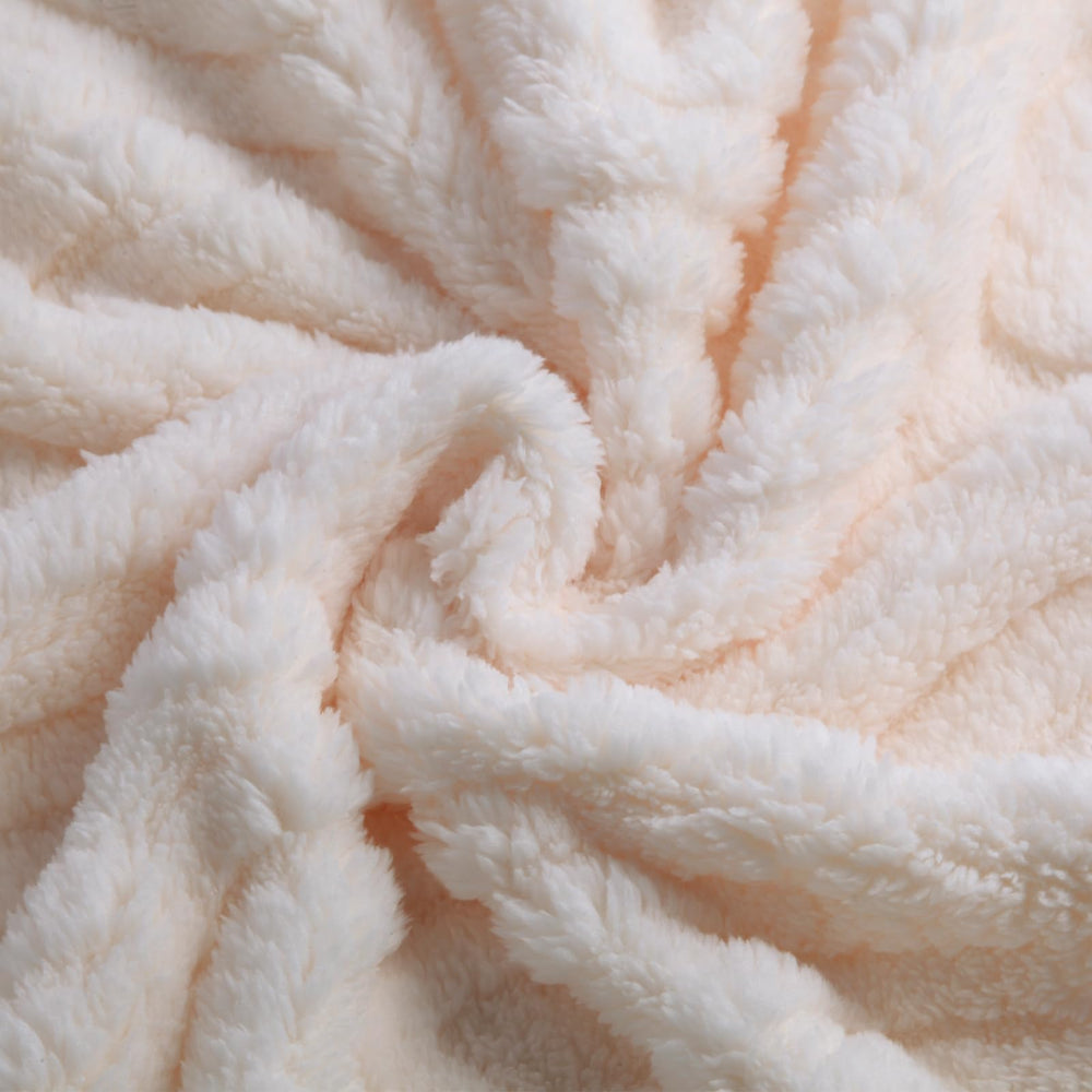 BYKOSY Ultra Soft Fleece Blanket in nursery setup ready for crib or stroller