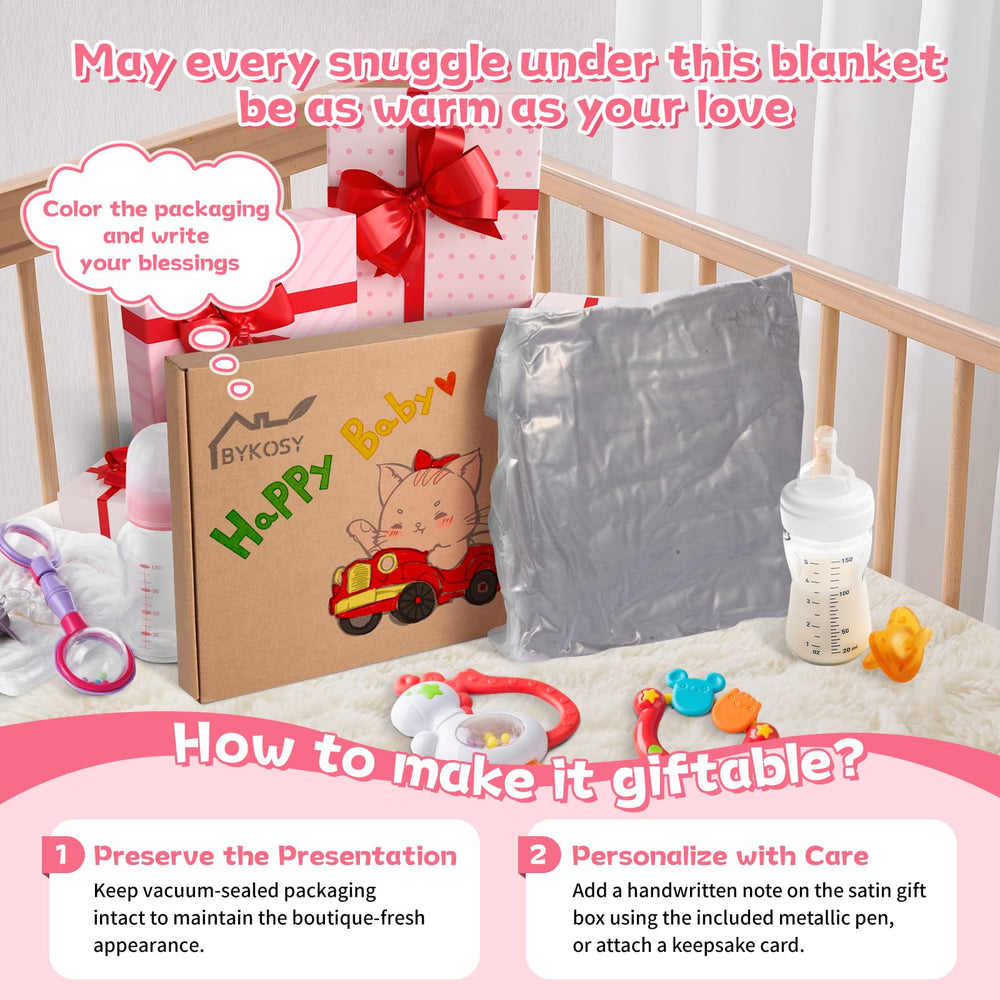 BYKOSY clean-and-care friendly-blanket demonstrates quick-dry and washer-dryer safe features