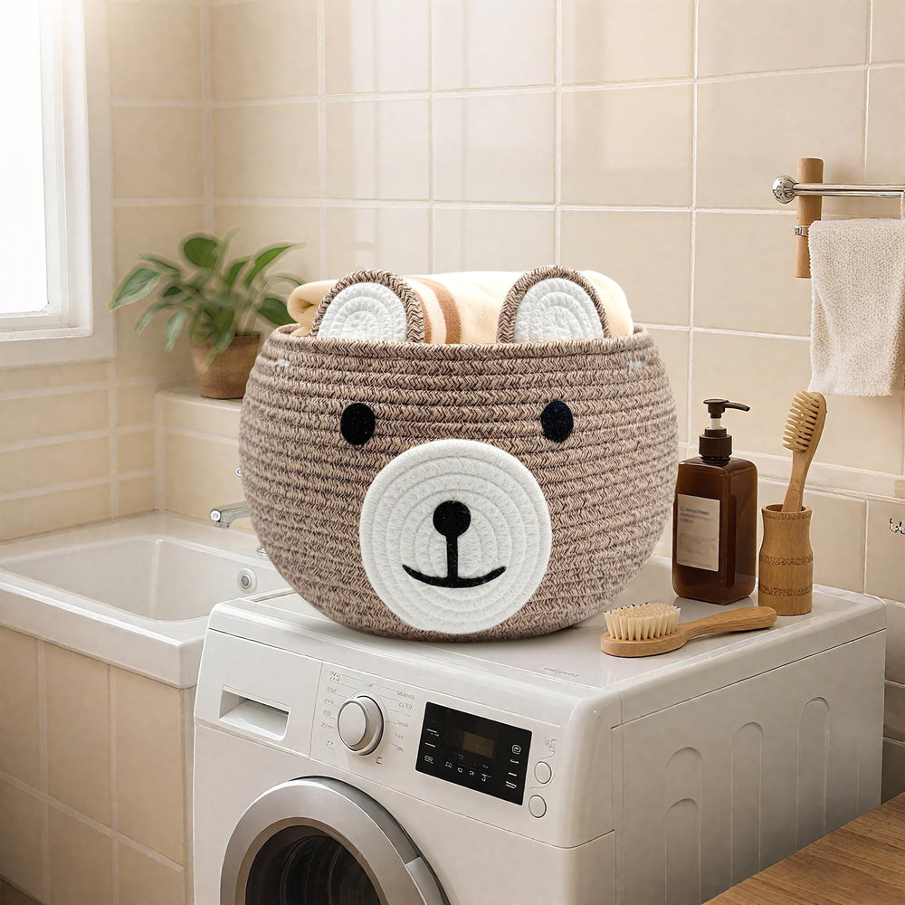 BYLSSNUK Easter-ready decorative bin for gifts and storage.