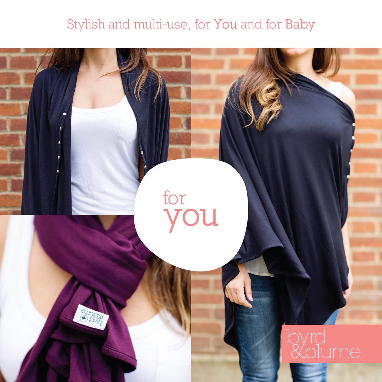 Byrd & Blume lightweight design converts from cape to blanket for different needs.