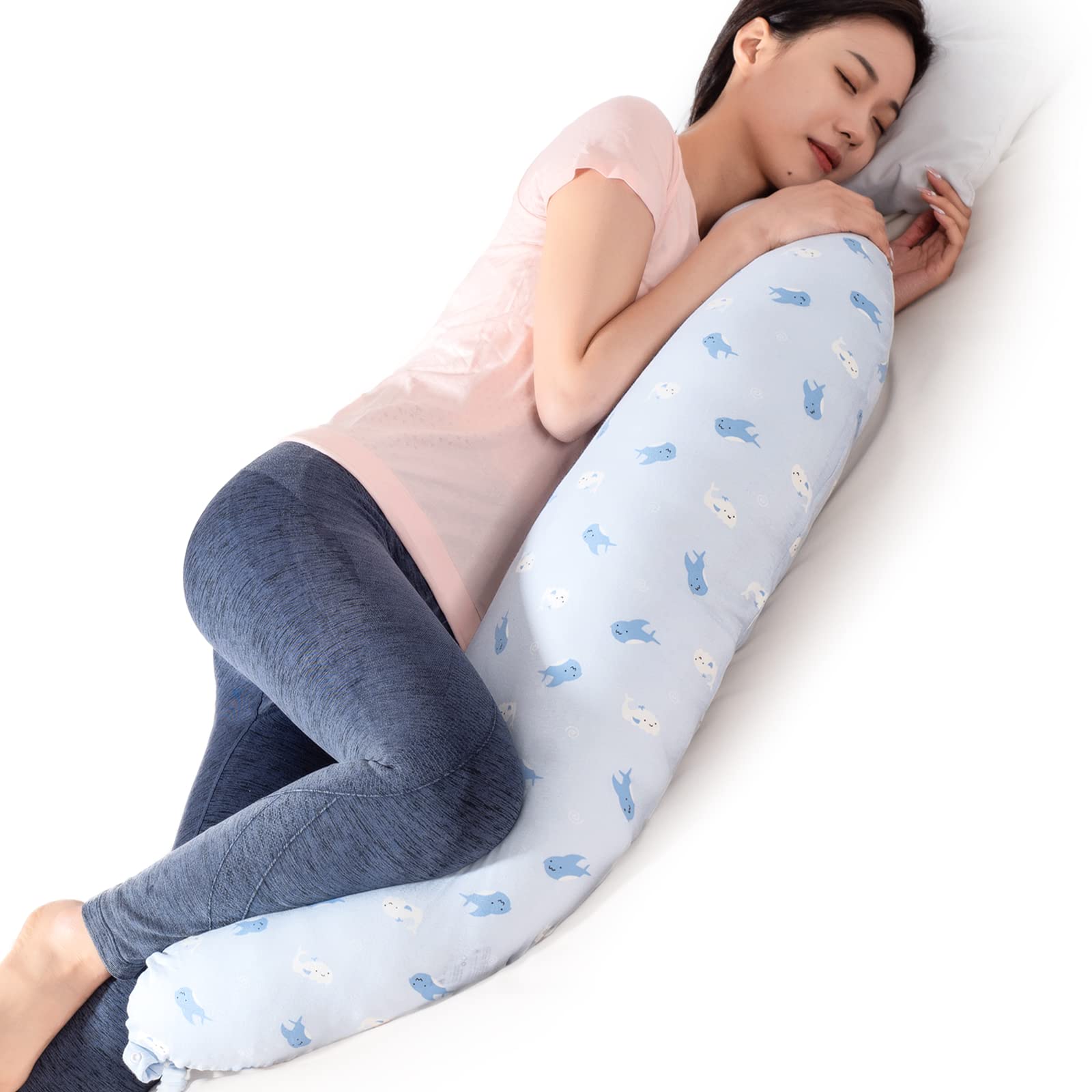 BYRIVER core with 2.2lbs hypoallergenic fiber offers fluffy, fast-rebound support.