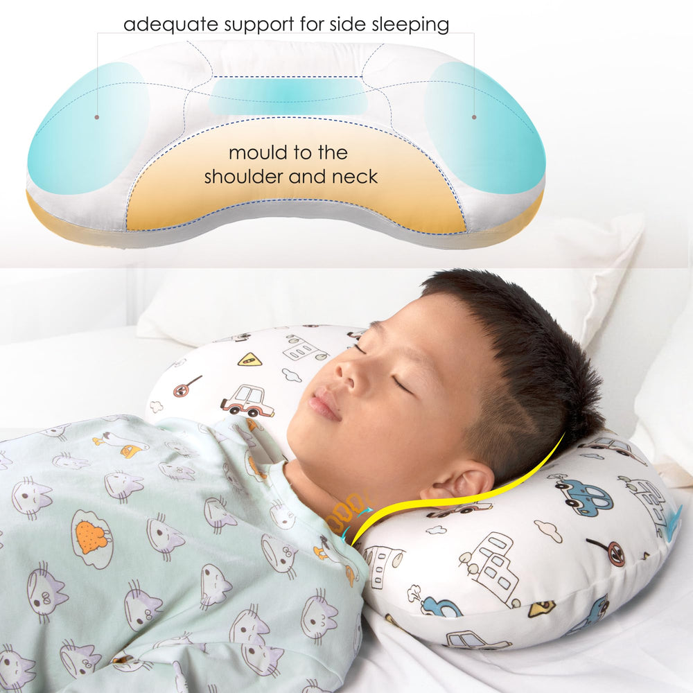 BYRIVER CarCity quilted divided-area visual demonstrates consistent support during naps.