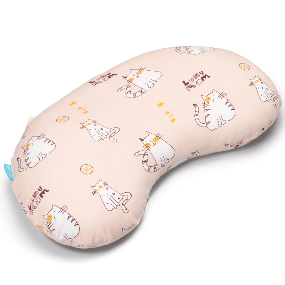 BYRIVER Kids Pillow pink kitten design adds friendly bedtime appeal for children