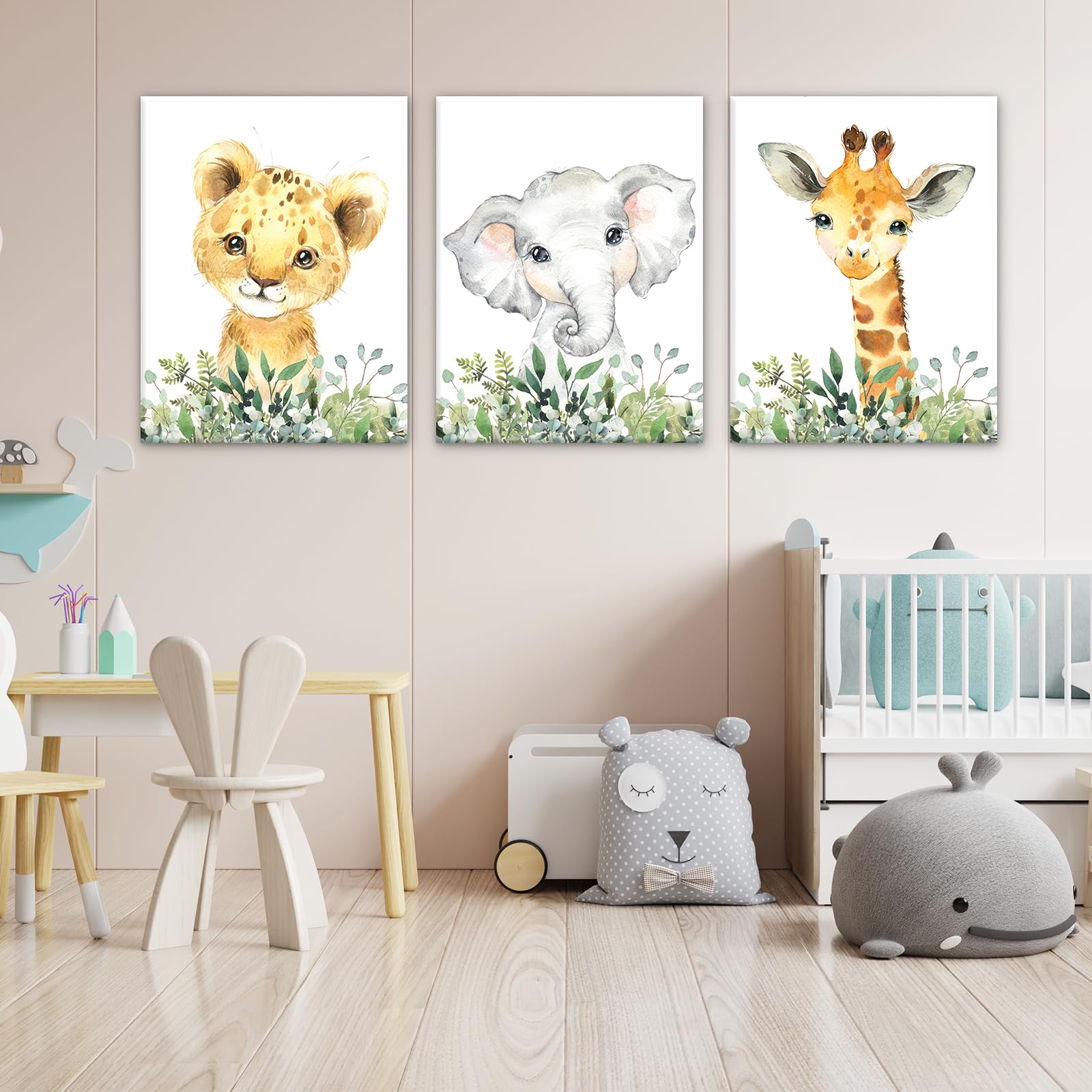 BZSPNJM Baby Safari lion full print inspires curiosity and joyful room décor.