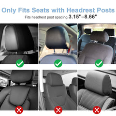 C COMCROSFLY 360-degree-rotation feature demonstrates versatile head support for all passengers.