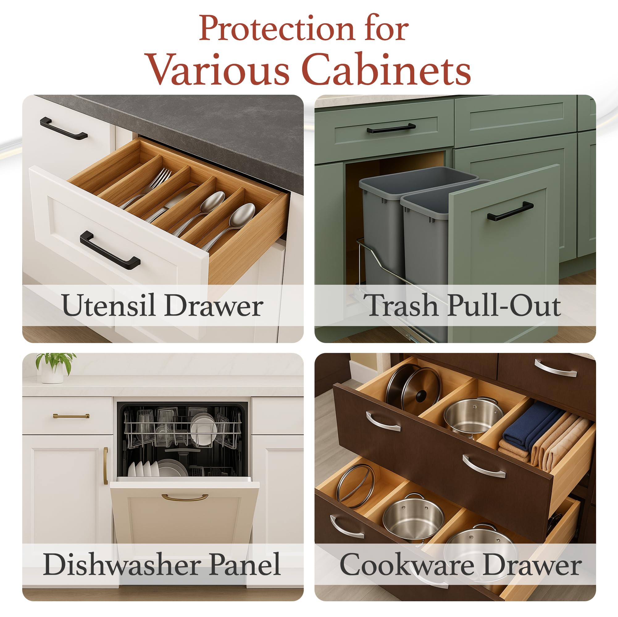 Cabinet Hero Slimline easy slip-on installation saves time during setup
