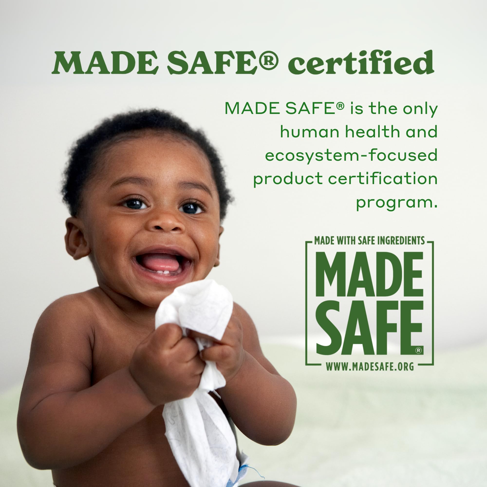 Caboo Baby Wipes free from harsh chemicals for delicate skin during quick cleanups.
