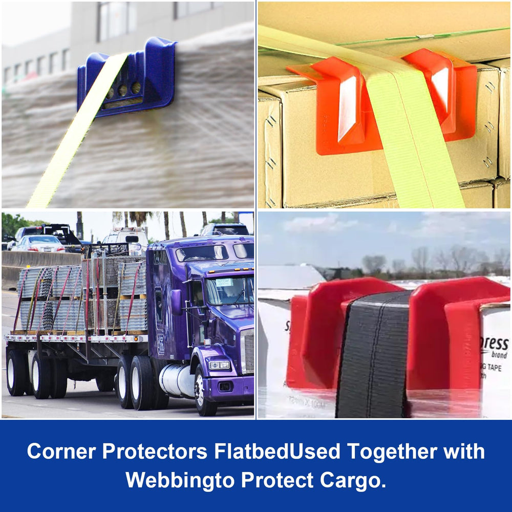 Cabtherlyn edge protectors color-coded yellow red orange blue for quick identification