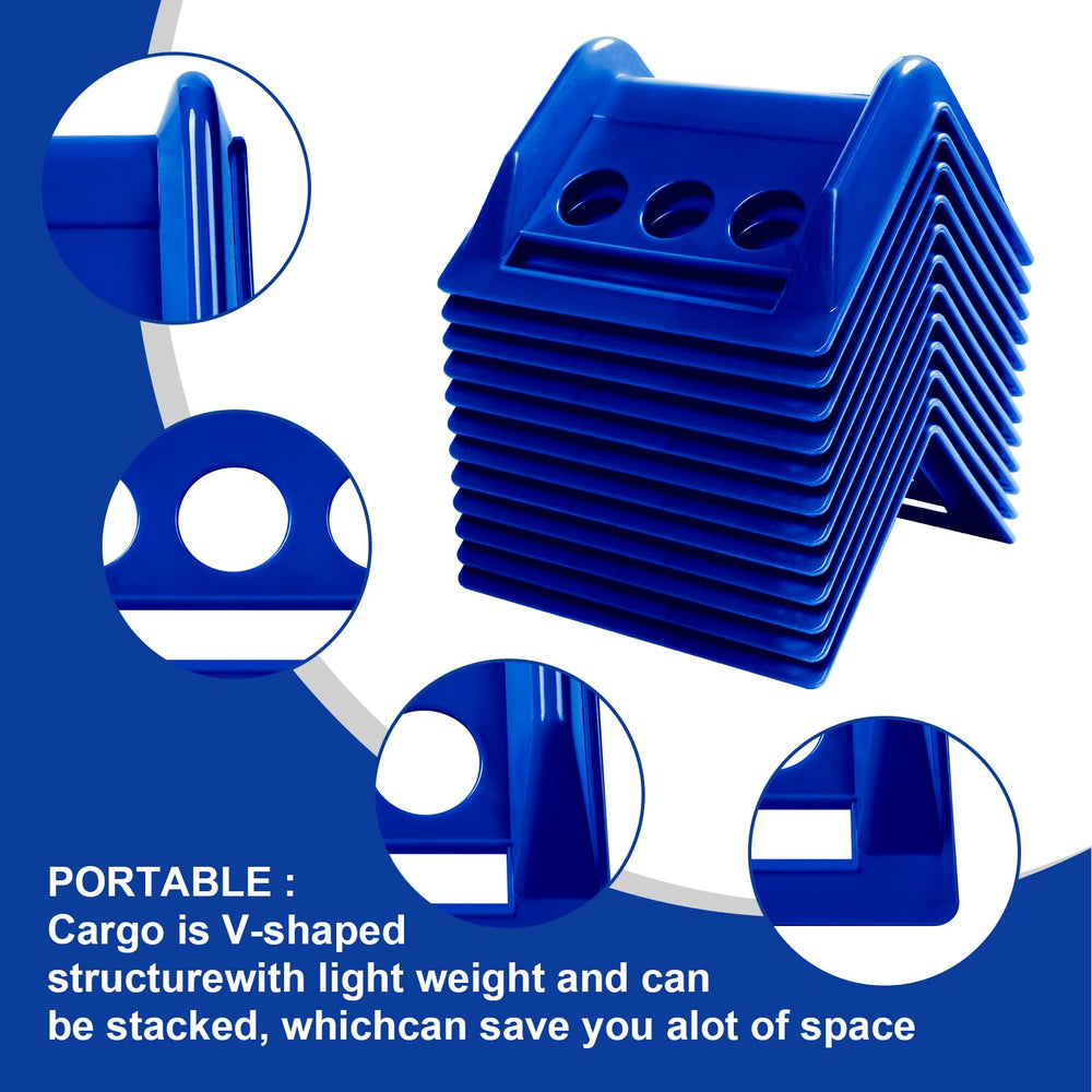 Cabtherlyn edge protectors stackable design simplifies storage and stacking after use